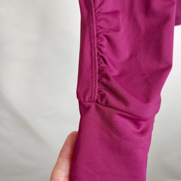 Athleta Hooded Long Sleeve Lightweight Pullover Sm - Picture 4 of 10